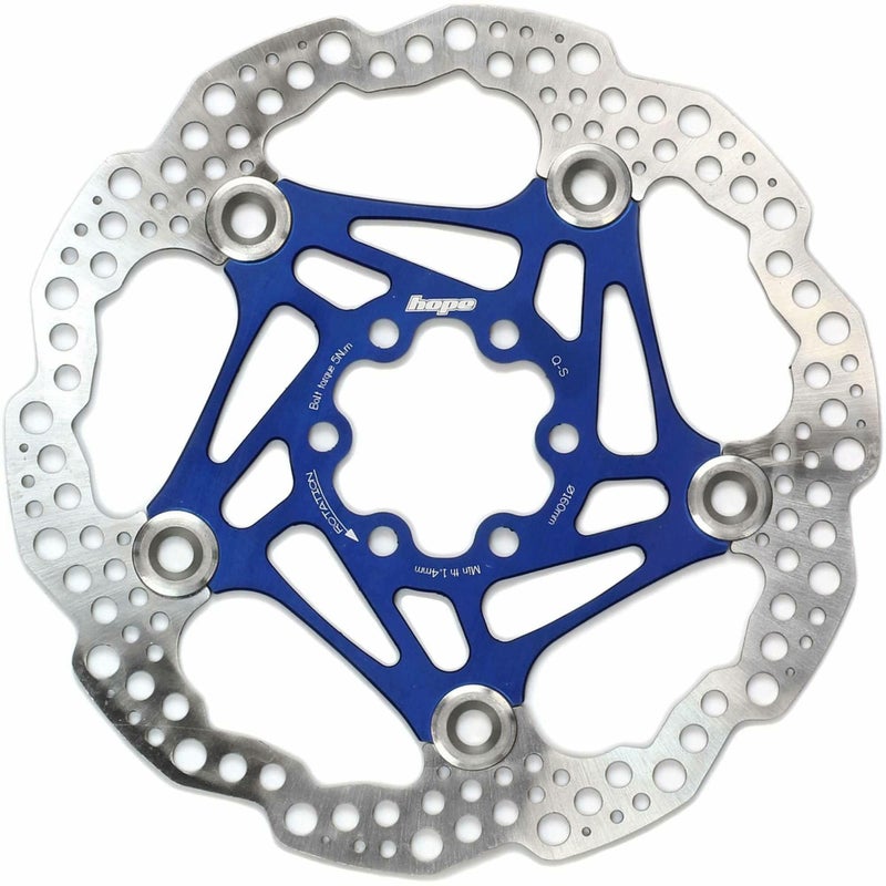 Hope Floating Disc Rotor: 180mm Orange - Image 2